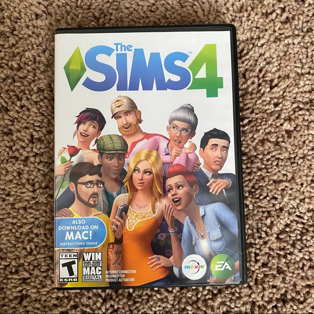 Sims 4 Game Discs for Mac
